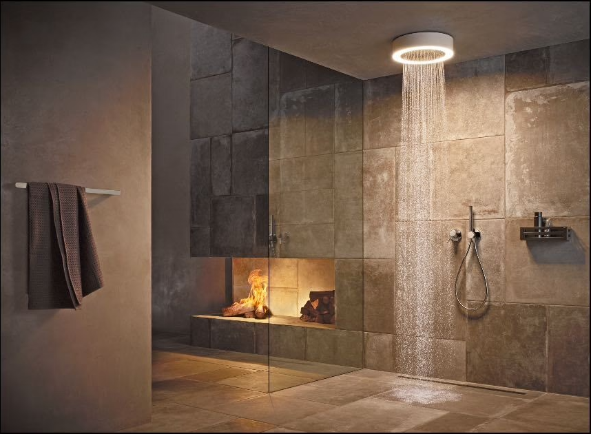 Douche de tête lumineuse Keuco