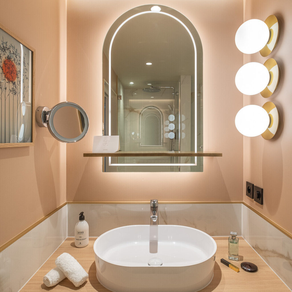 salle de bain hôtel Burdigala